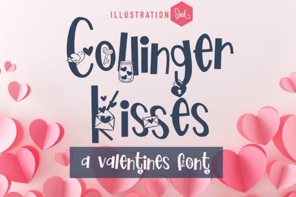 Collinger Kisses: A Whimsical Sans Serif Typeface