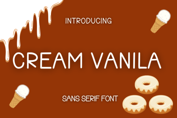 Cream Vanila: A Playful Sans Serif for Digital Brands