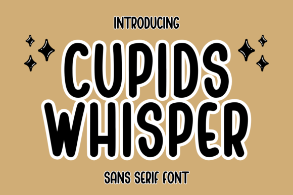 Cupids Whisper: A Playful Sans Serif Font for Clear Campaigns