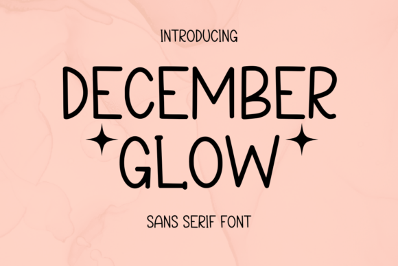 December Glow: A Sans Serif Font for Modern Brands