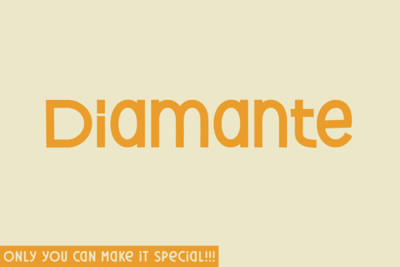 Diamante Font: Elevate Your Campaign Visuals