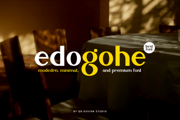 Edogohe: A Modern Sans Serif Font for Branding