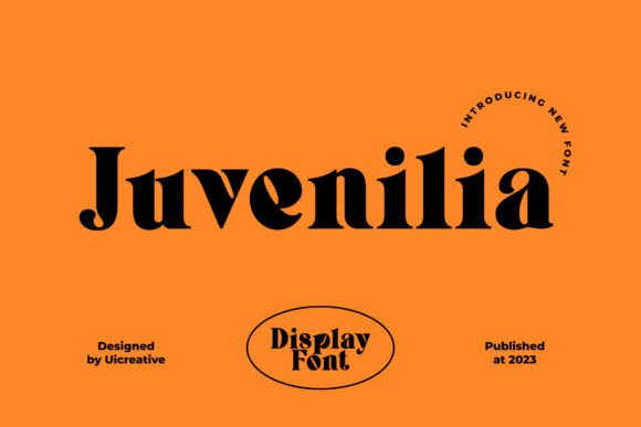 Juvenilia: A Timeless Sans Serif Typeface for Modern Branding