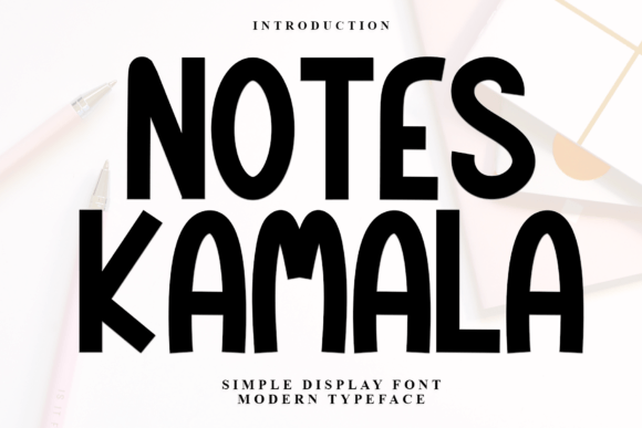 Notes Kamala: A Timeless Sans Serif for Web Design