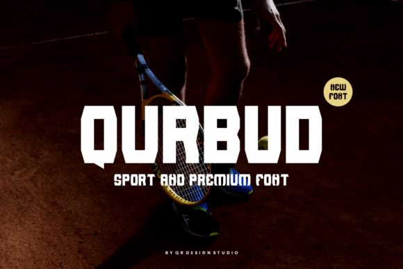 Qurbud: A Unique Sans Serif Font for Modern Brands