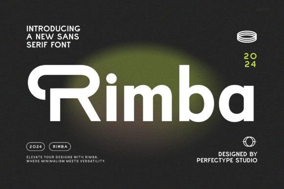 Rimba Typeface: A Balanced Sans Serif for Modern Branding