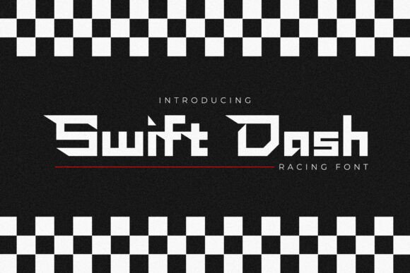 Swift Dash: A Modern Sans Serif Typeface for Editorial Design