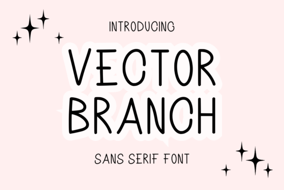 Vector Branch: A Joyful Sans Serif Font for Brands
