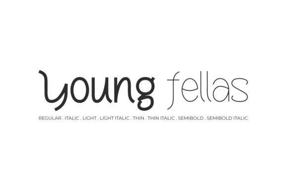 Young Fellas: A Playful Sans Serif for Modern Web Design
